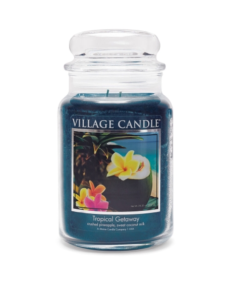 VILLAGE CANDLE - Tropical Getaway - L