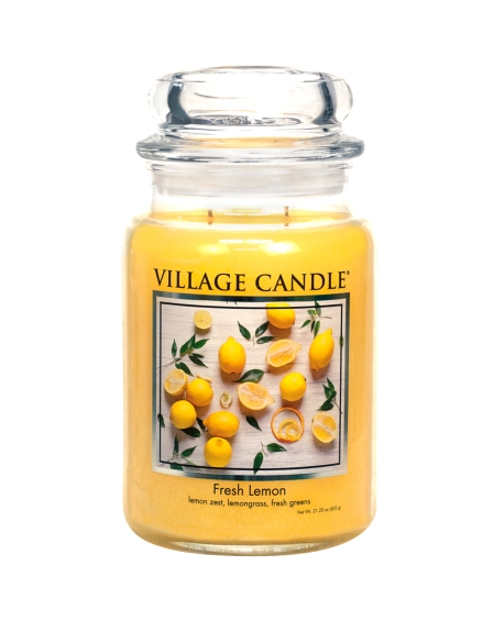 VILLAGE CANDLE - Fresh Lemon - L