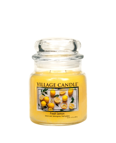 VILLAGE CANDLE - Fresh Lemon - M