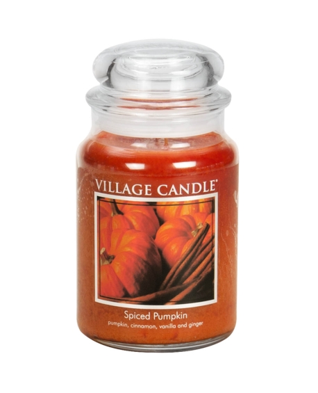 VILLAGE CANDLE - Spiced Pumpkin - L