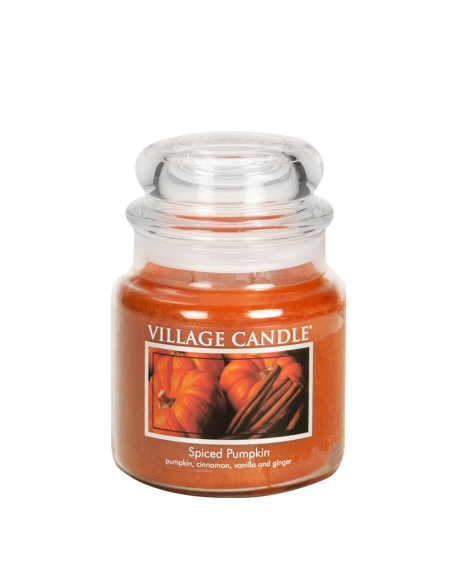 VILLAGE CANDLE - Spiced Pumpkin - M