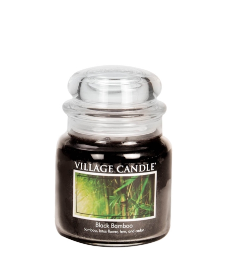 VILLAGE CANDLE - Black Bamboo - M