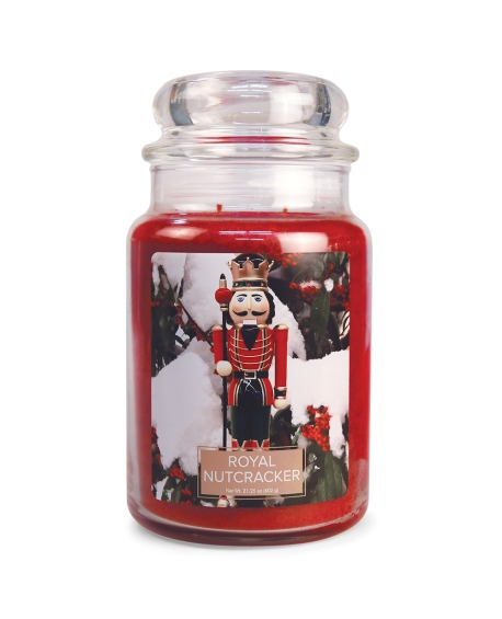 VILLAGE CANDLE - Royal Nutcracker - L