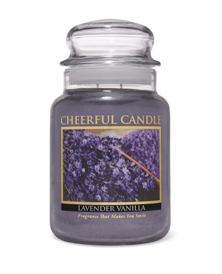 CHEERFUL CANDLE - LAVANDER VANILLA – L