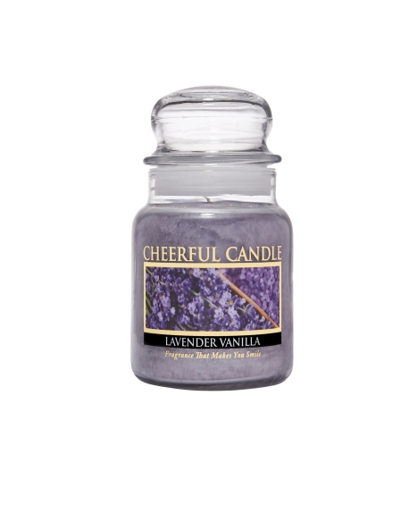 CHEERFUL CANDLE - LAVANDER VANILLA - S