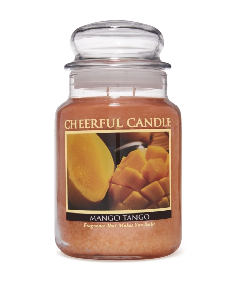 CHEERFUL CANDLE - MANGO TANGO – L