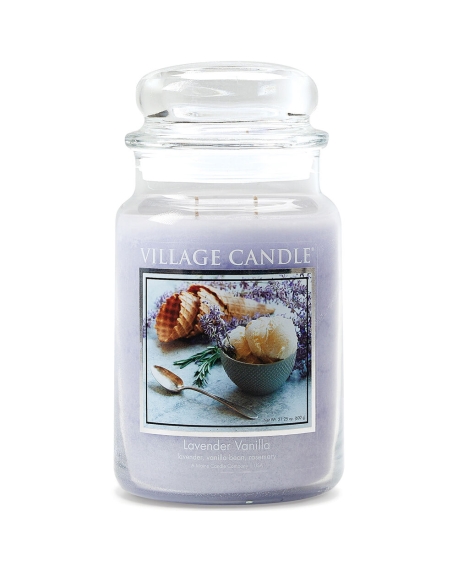 VILLAGE CANDLE - Lavender Vanilla - L