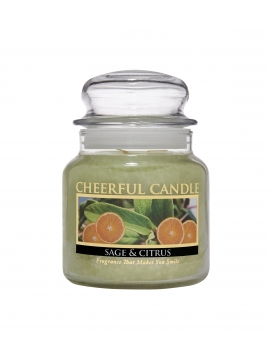 CHEERFUL CANDLE - SAGE & CITRUS