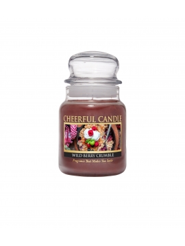 CHEERFUL CANDLE - WILD BERRY CRUMBLE - S