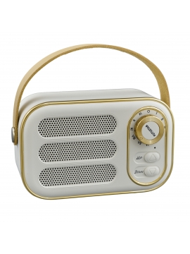 Radio/cassa Bianca