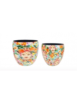 MAGNIFIQUE MAISON - Set 2 Pot Lady